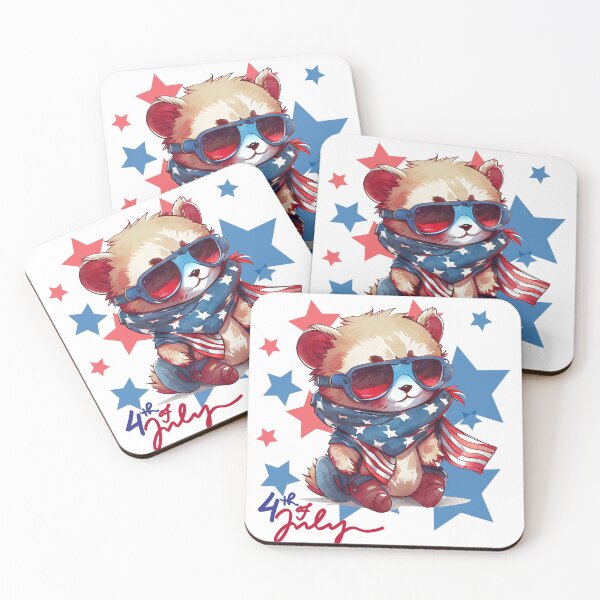 Item preview, 4th of July, Memorial Day, Bear USA designed and sold by kowal11.