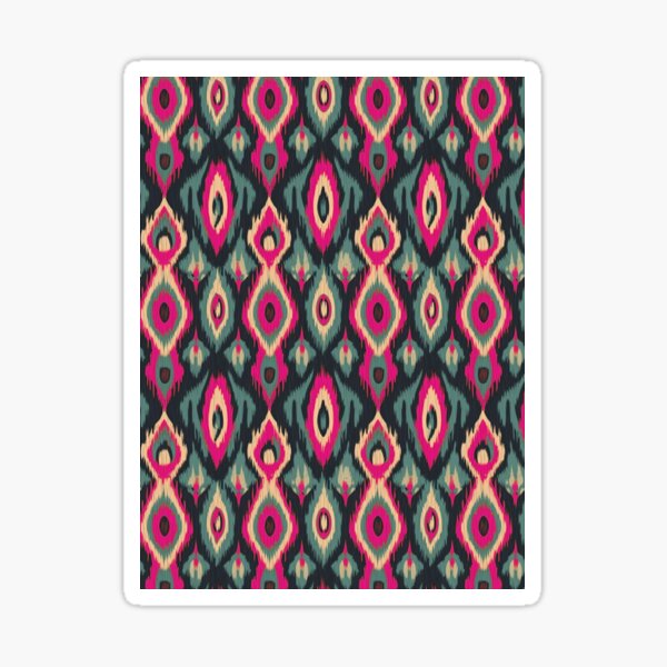 Item preview, Ikat uzbek pattern designed and sold by Alessandro Remo Mazzoni Remotextiles.