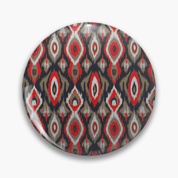 Item preview, Ikat uzbek pattern designed and sold by Alessandro Remo Mazzoni Remotextiles.
