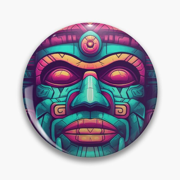Item preview, Aztec Masks 24 of 24 designed and sold by Jenson Major.