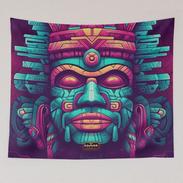Item preview, Aztec Masks 24 of 24 designed and sold by Jenson Major.