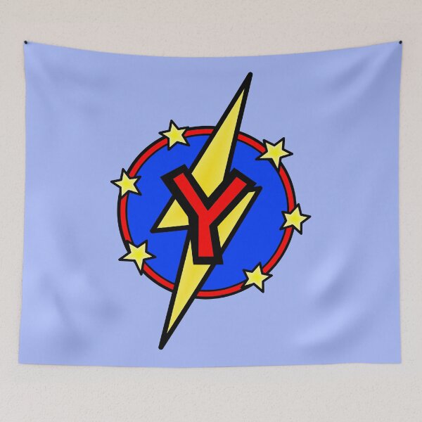 Item preview, Super Letter Y - Superhero designed and sold by AMagicalJourney.