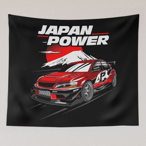 Item preview, Tokyo Drift Evo Sports Car Japan Power designed and sold by halleinstyle.