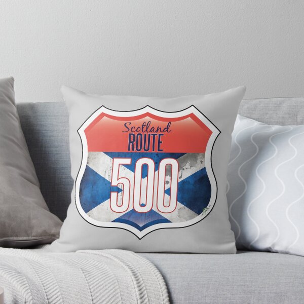 Item preview, Highlands Route 500 Scotland Sticker T-Shirt 11 designed and sold by OuterShellUK.