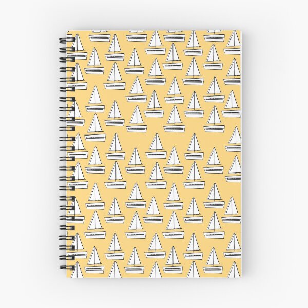 Item preview, Yellow Boat Repeat designed and sold by Aimi Chisholm.