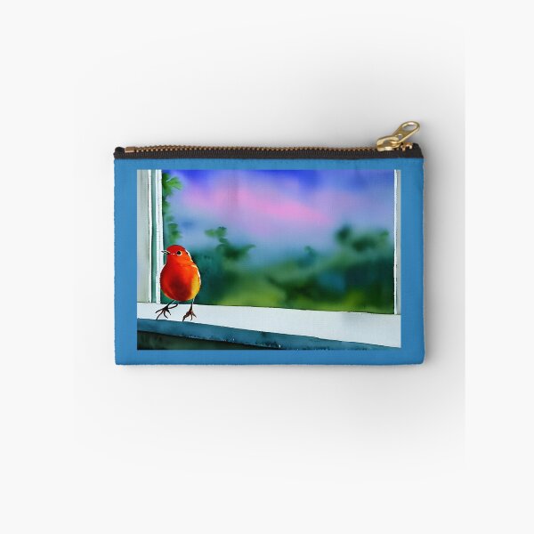 Item preview, petirrojo acuarela designed and sold by SyphaTechno.