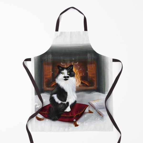 Item preview, Copy of The Cozy Life of a Fluffy Cat by the Fireplace designed and sold by Elizande.