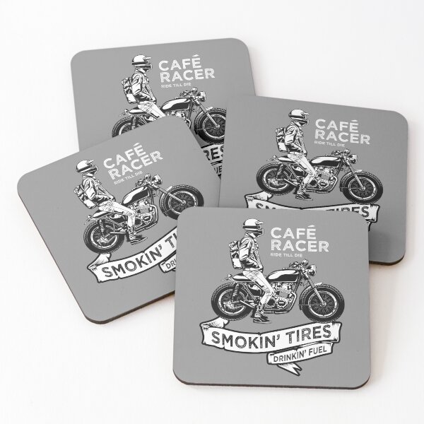 Item preview, Cafe Racer Bikers Classic Motorcycle Rider designed and sold by halleinstyle.