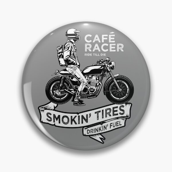 Item preview, Cafe Racer Bikers Classic Motorcycle Rider designed and sold by halleinstyle.