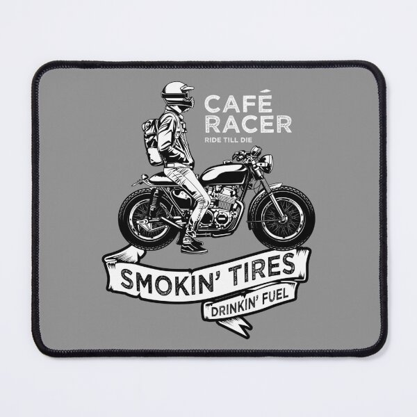 Item preview, Cafe Racer Bikers Classic Motorcycle Rider designed and sold by halleinstyle.