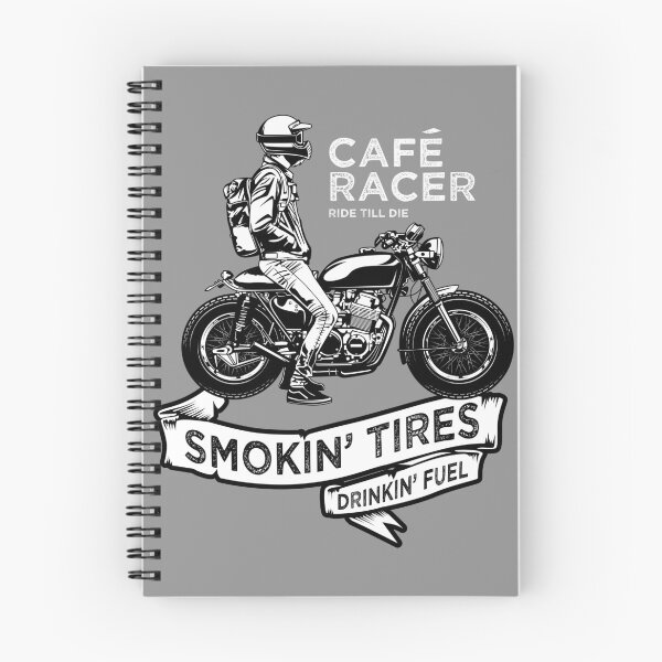 Item preview, Cafe Racer Bikers Classic Motorcycle Rider designed and sold by halleinstyle.