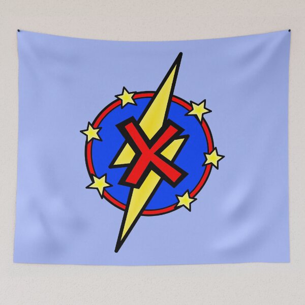Item preview, Super Letter X - Superhero designed and sold by AMagicalJourney.
