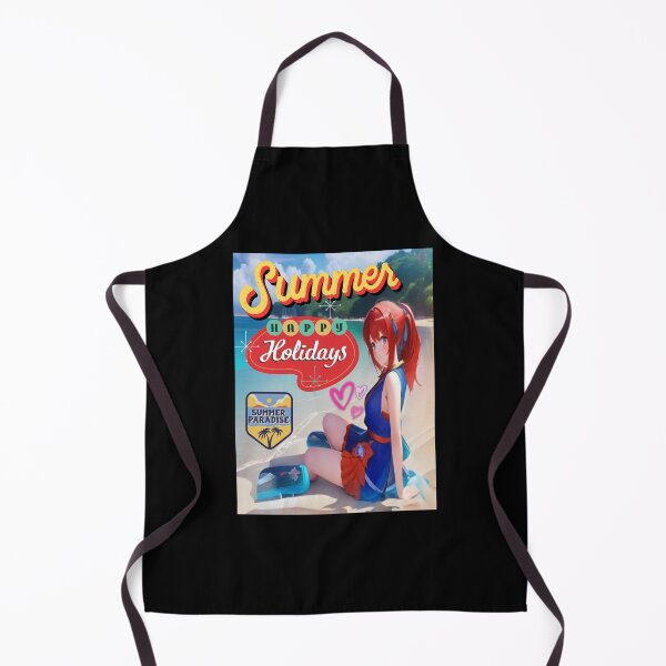 Item preview, Summer Happy Holiday Anime Girl On The Beach! designed and sold by Giulivo Store Graphic.