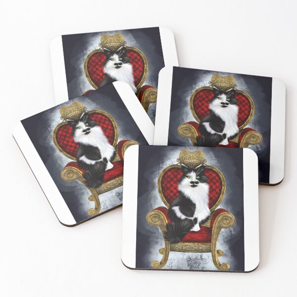 Item preview, The Regal Life of a Fluffy Cat on a Royal Armchair designed and sold by Elizande.