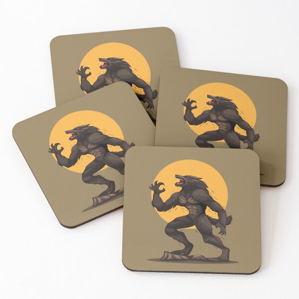 Item preview, Werewolf or lycan. European folklore, a man who turns into a wolf at night character figure designed and sold by aryoyo.