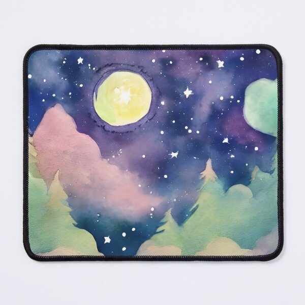 Item preview, Moonlit Landscape designed and sold by SyphaTechno.