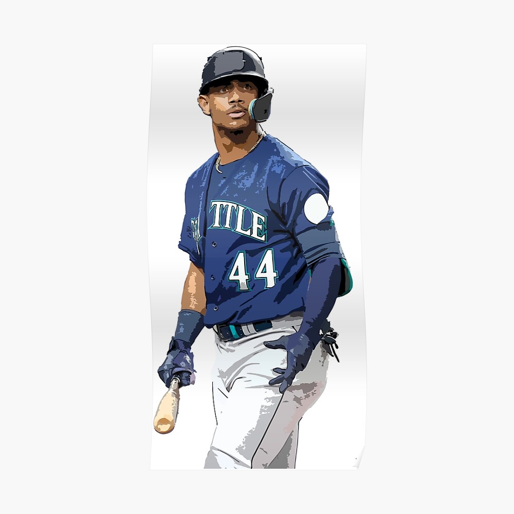 Julio Rodriguez Seattle Mariners Baseball Glossy Sticker Vinyl 