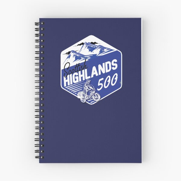 Item preview, Highlands Route 500 Scotland Motrcycle Sticker T-Shirt 14 designed and sold by OuterShellUK.