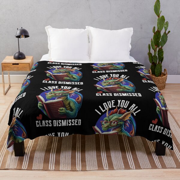 Item preview, I Love You All Class Dismissed Happy Last Day Of School Dragon designed and sold by GravitiTees.