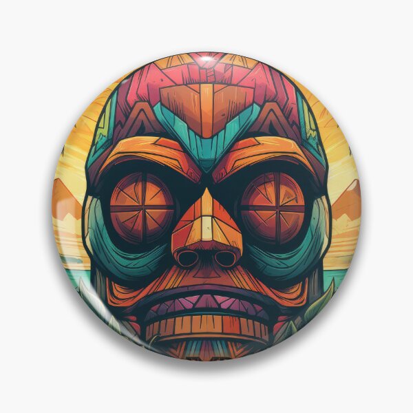 Item preview, Polynesian Tiki Masks 2 of 28 designed and sold by Jenson Major.