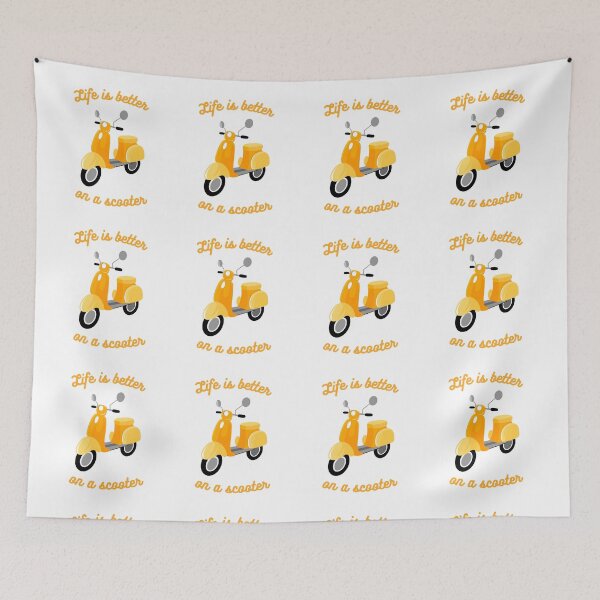 Item preview, Life is better on a scooter designed and sold by Thirdsun.