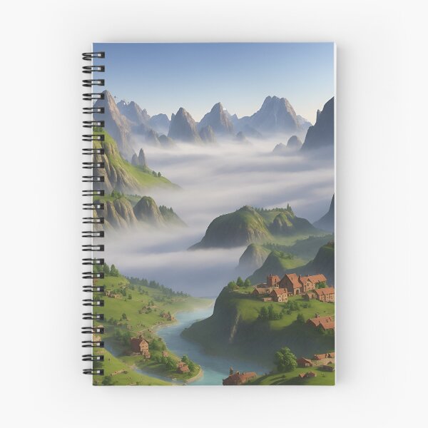 Item preview, Fantastic Valley Village designed and sold by kedardesign.