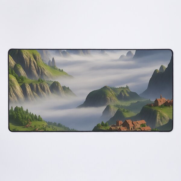 Item preview, Fantastic Valley Village designed and sold by kedardesign.