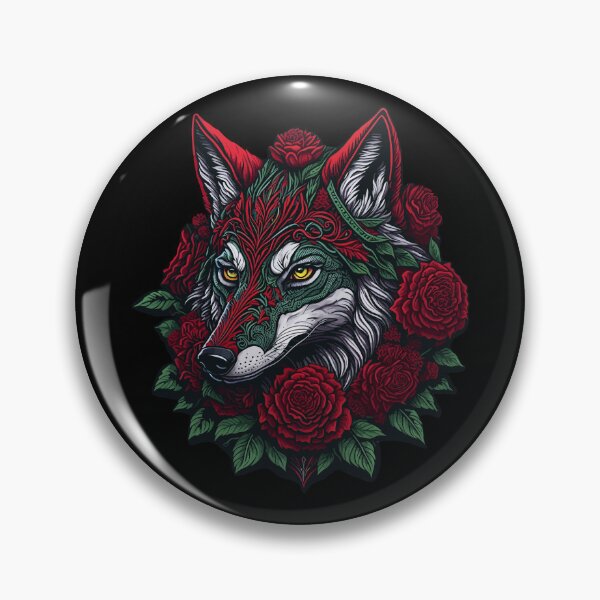 Item preview, Tribal Wolf designed and sold by RockBeeDesigns.