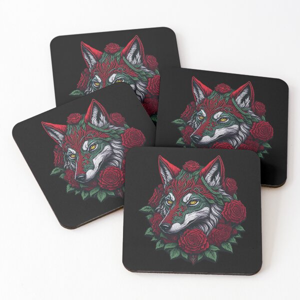 Item preview, Tribal Wolf designed and sold by RockBeeDesigns.