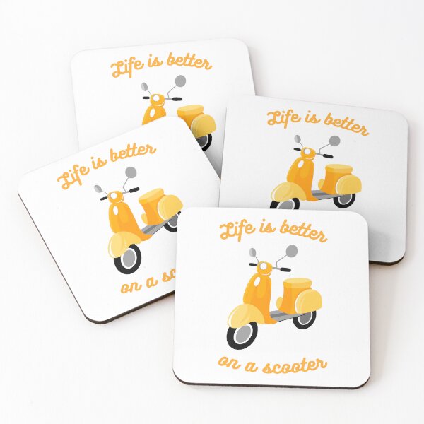 Item preview, Life is better on a scooter designed and sold by Thirdsun.