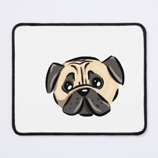Item preview, Pug face designed and sold by Yama-inu.