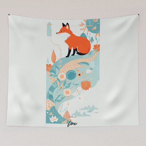 Artikelvorschau, Vintage Fuchs von CallisC Arts entworfen und verkauft von CallisC-Arts.