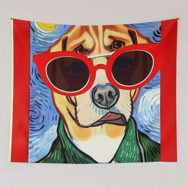Item preview, Pop Art Dog IX designed and sold by insaneinc.