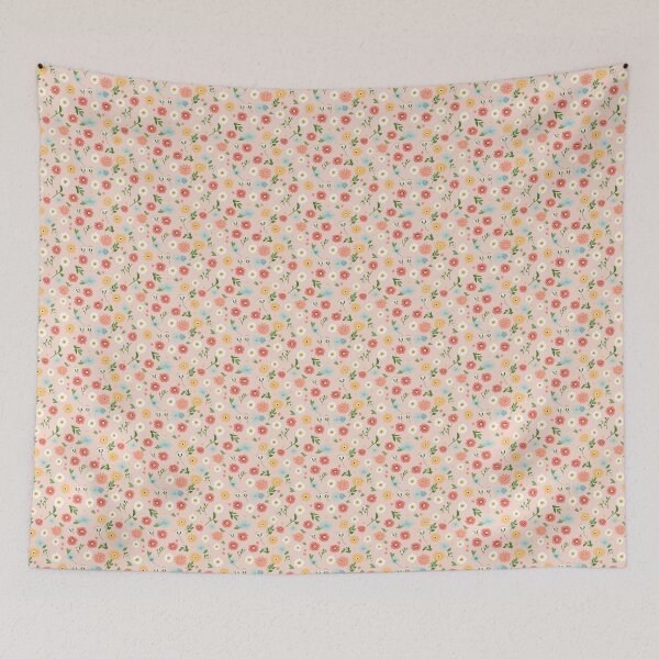 Item preview, Blossoming Fashion: A Delicate Floral Fabric Pattern #2 designed and sold by AntielARt.