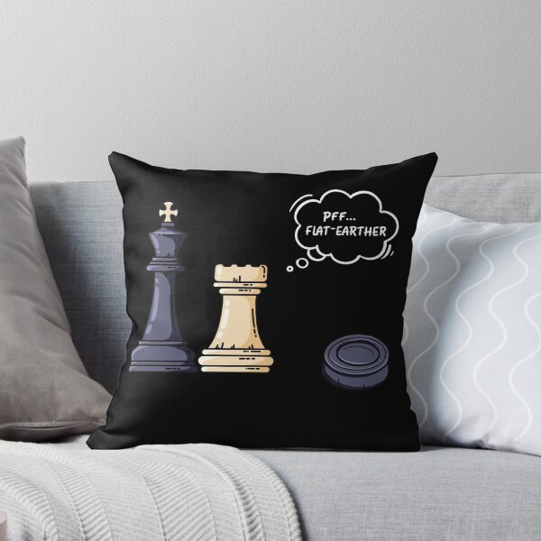 Item preview, Chess player design - chess motif flat earth designed and sold by MerchPaw.
