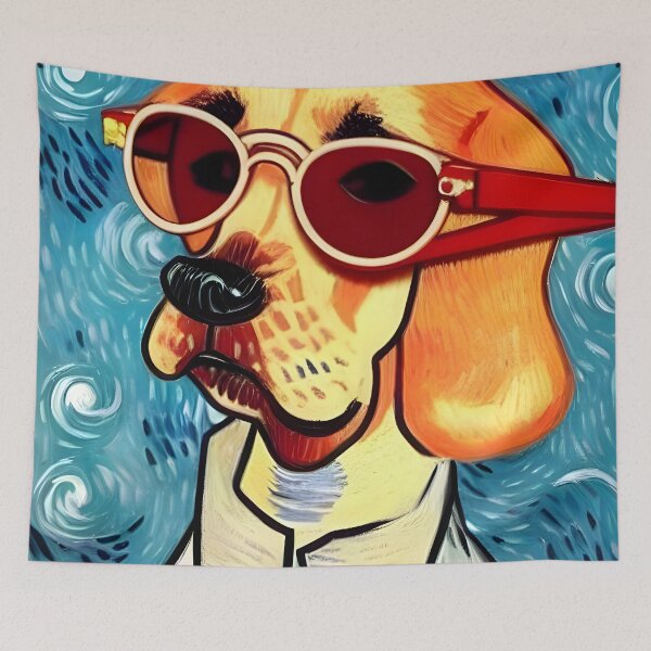 Item preview, Pop Art Dog X designed and sold by insaneinc.