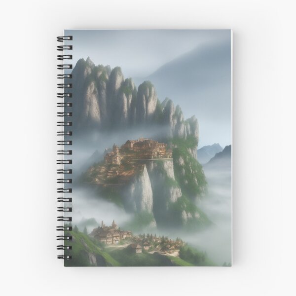 Item preview, Valley of the Fantastic Village designed and sold by kedardesign.