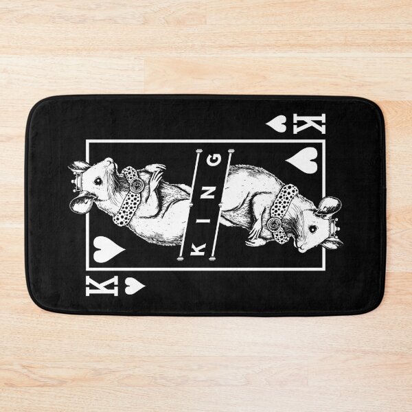 Item preview, Fancy Mouse Lover King Of Hearts Funny Pet Rodent Pop Art designed and sold by GrandeDuc.