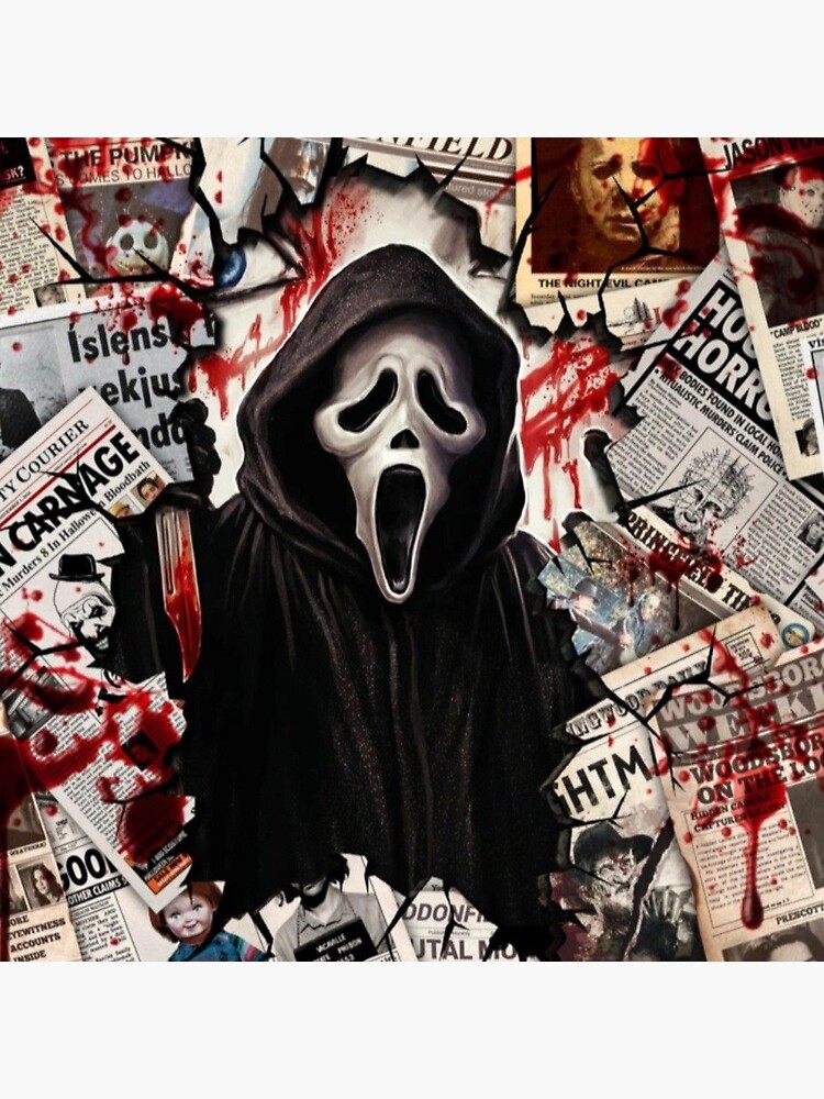 Store Ghostface art print