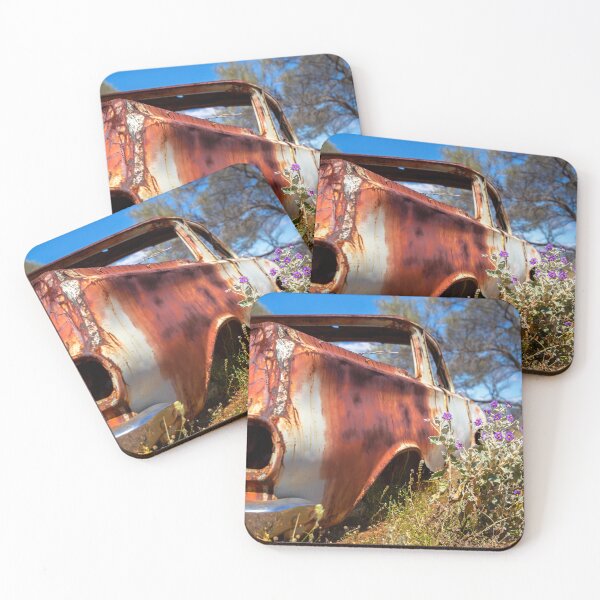 Item preview, Rusty White Ute - Western Australia designed and sold by Coastal West Creative.