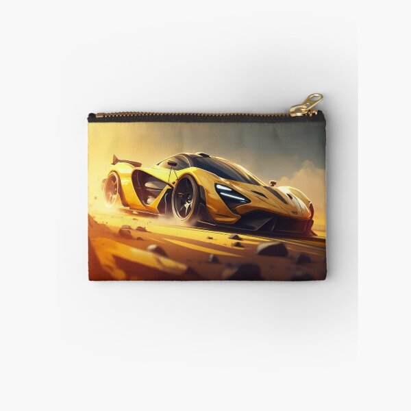 Item preview, Stylish Yellow Supercar With A Bright Sunshine  designed and sold by ByDigitalDream.