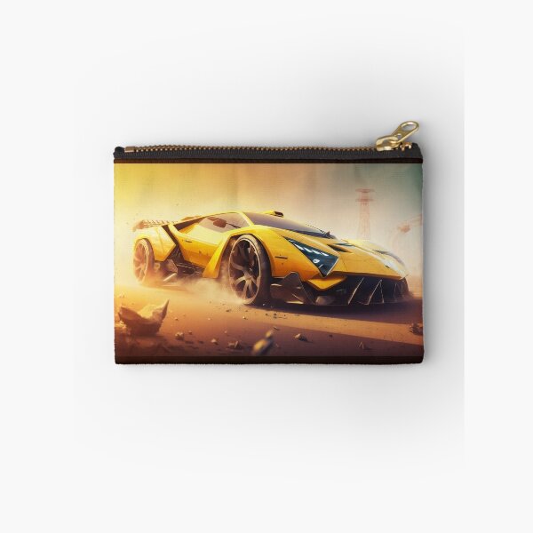 Item preview, Epic Yellow Supercar With A Bright Sunshine  designed and sold by ByDigitalDream.