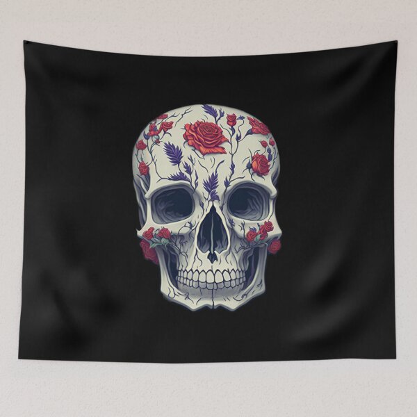 Item preview, Skull Roses designed and sold by Seljomoon.