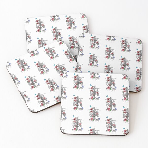Item preview, Floral Bones designed and sold by Tatiana Gomes.