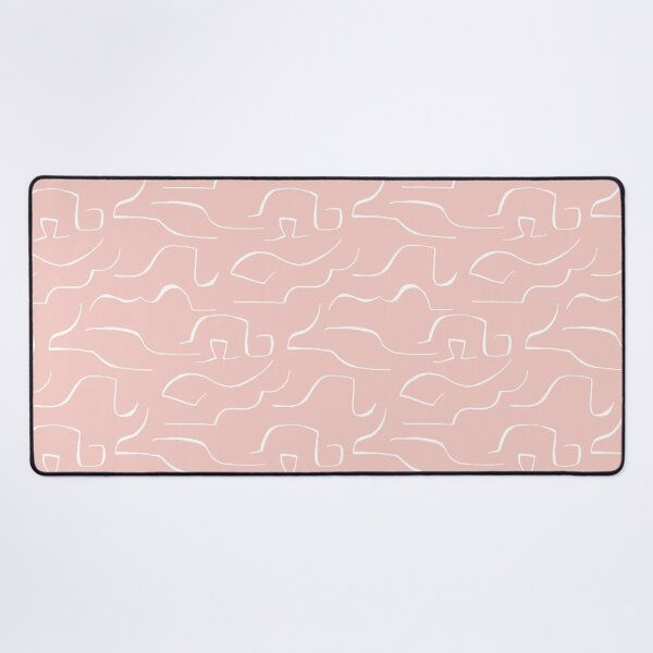 Item preview, Abstract Repeated Lines Blush | Part of the Scandinavian Edit designed and sold by IvoryNordic.