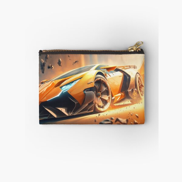 Item preview, Rapid Orange Supercar With A Bright Sunshine  designed and sold by ByDigitalDream.