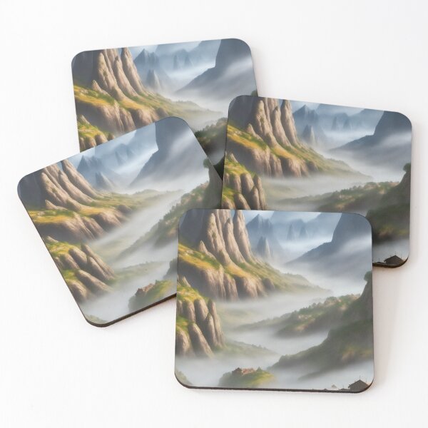 Item preview, Enchanted Valley Village designed and sold by kedardesign.