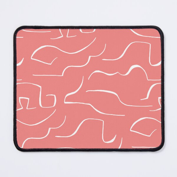 Item preview, Abstract Repeated Lines Red | Part of the Scandinavian Edit designed and sold by IvoryNordic.