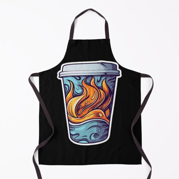 Item preview, Fire and Water Coffee Cup designed and sold by DB509-Arts.