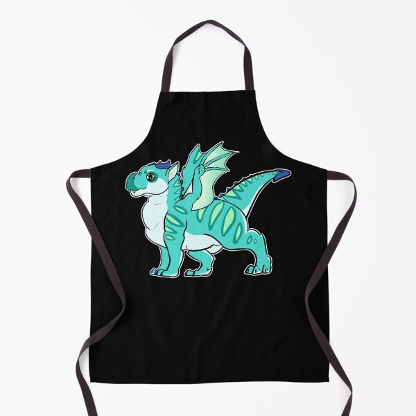 Item preview, Baby Dragon Puddles, cute young dragon in turquoise, green and blue shades,dragonkin, dragon lover designed and sold by allycat57.